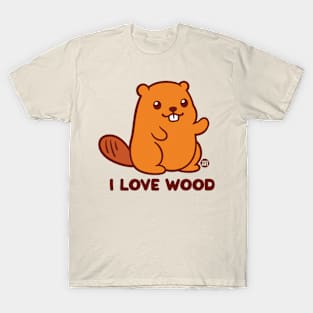 I LOVE WOOD T-Shirt